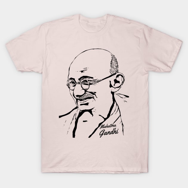 Mahatma Gandhi T-Shirt by Casual Wear Co.